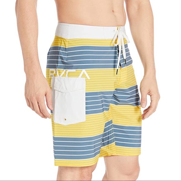 RVCA ‘Uncivil’ Stripe Trunk - Picture 3 of 6